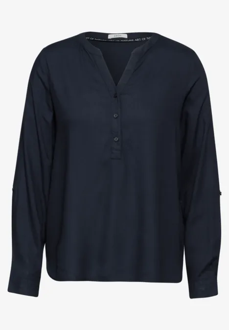 Blouse en couleur unie universal blue