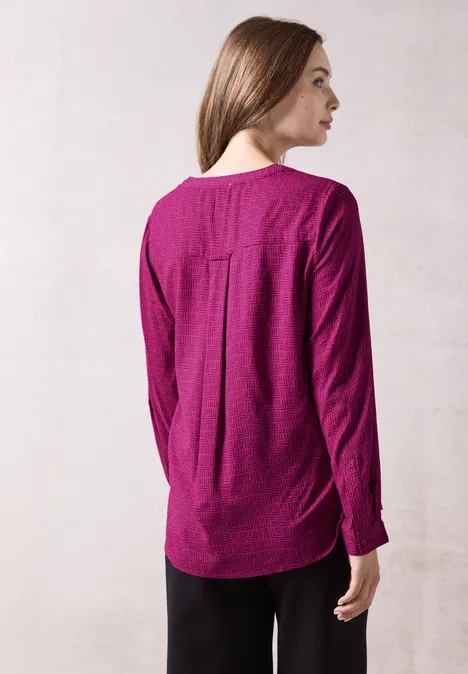Bedruckte Bluse jewel pink Bedruckte Bluse jewel pink