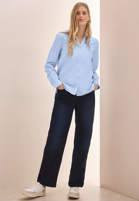 Oxford Bluse fresh light blue