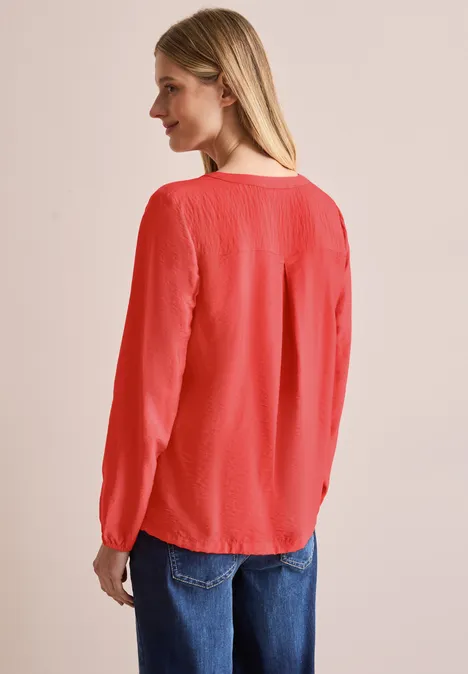 Tunika in Unifarbe juicy orange