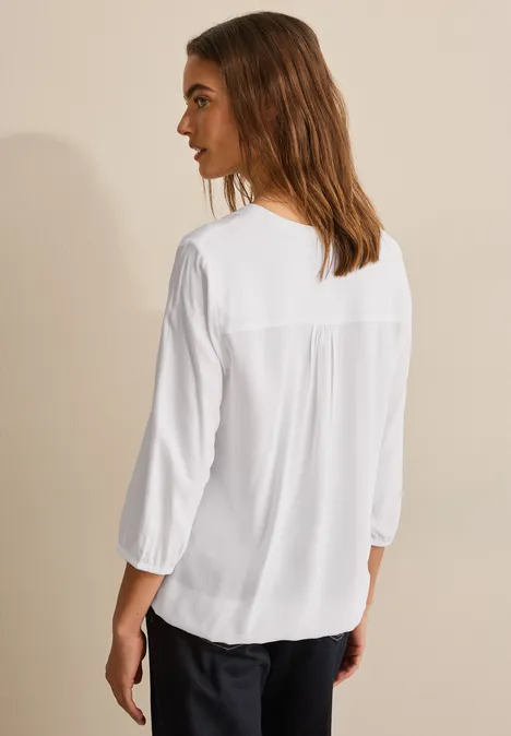 Tunique en couleur unie White