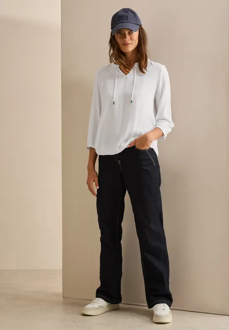 Tunique en couleur unie White