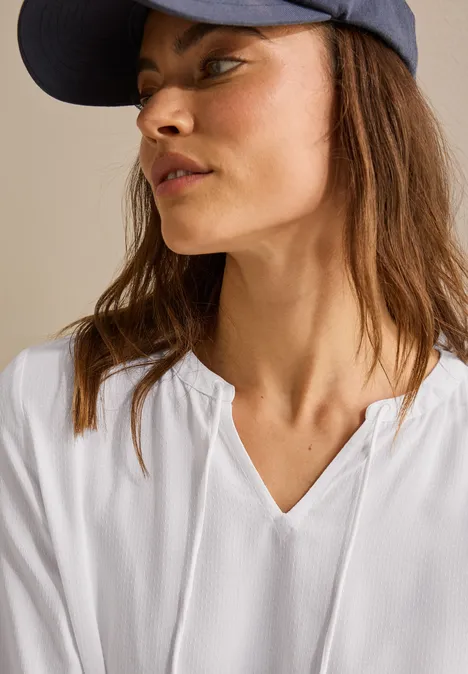 Tunique en couleur unie White