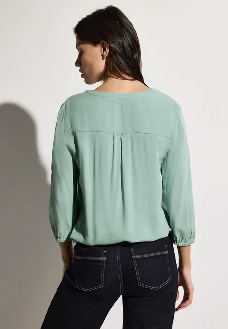 Tunika in Unifarbe matcha green