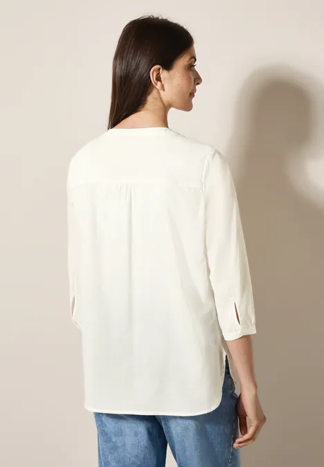 Leichte Tunika vanilla white