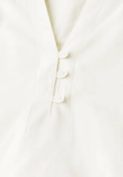 Leichte Tunika vanilla white