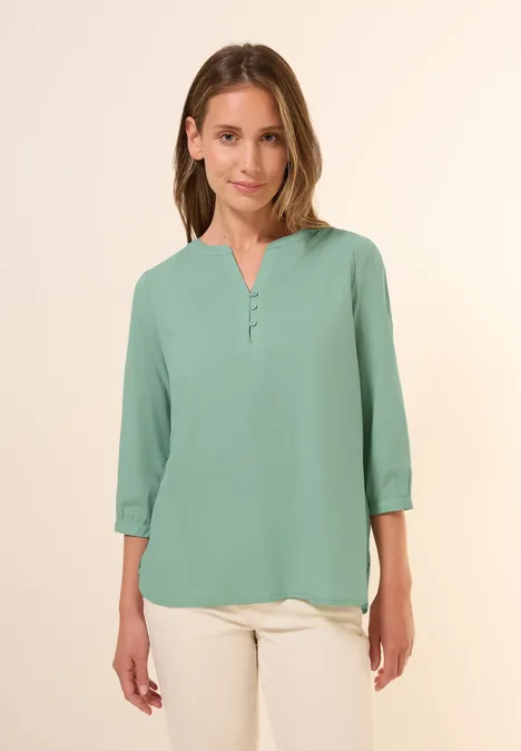 Leichte Tunika matcha green