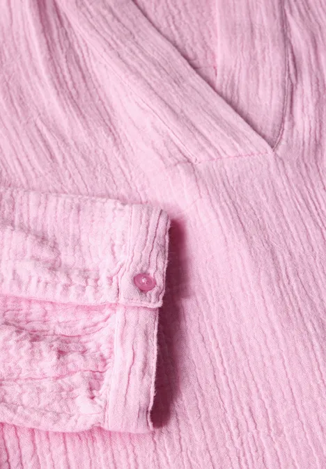 Mousseline blouse cherry blossom pink
