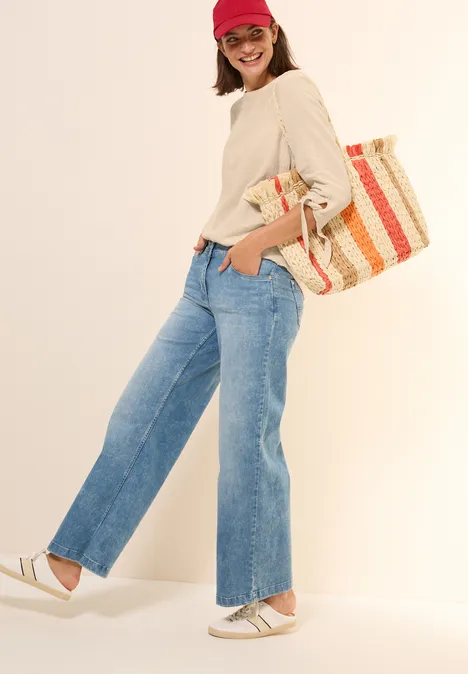 Musselin Bluse pearl beige