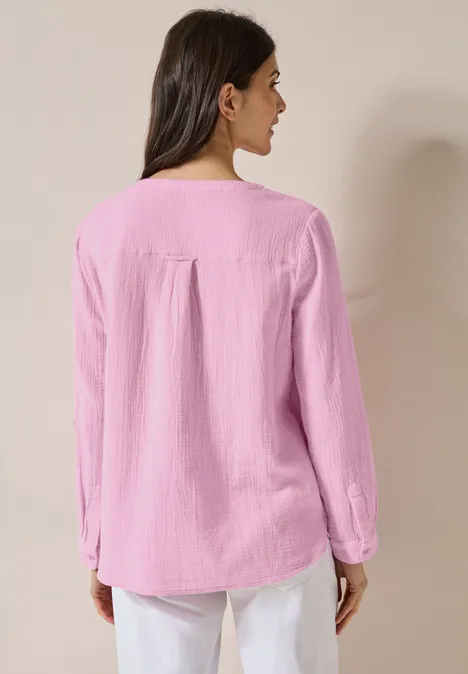 Musselin Bluse cherry blossom pink