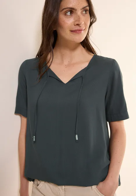 Tunika in Unifarbe slate khaki