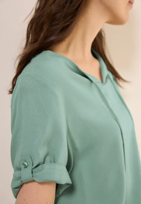 Tunika in Unifarbe matcha green