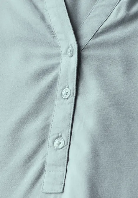 Bluse in Unifarbe cool salvia green