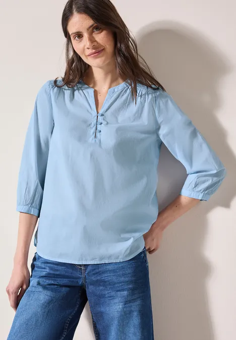 Leichte Bluse pastel blue