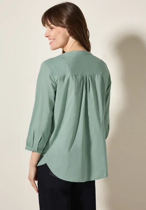 Leichte Bluse matcha green