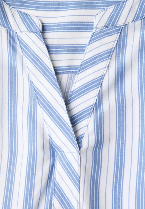 Gestreiftes Blusenshirt deep pastel blue