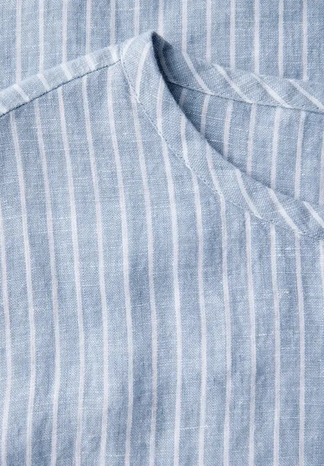 Blusenshirt aus Leinen chambray forever blue
