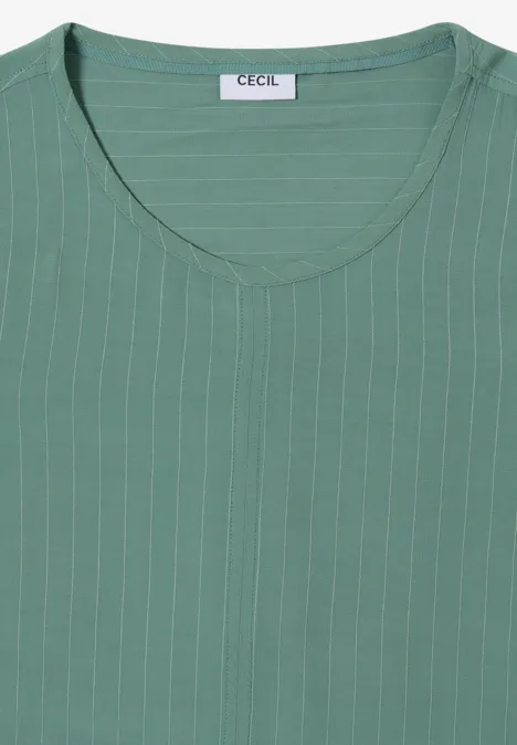 Bluse mit Tunnelzug jewel green