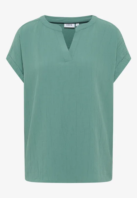 Chemisier structuré jewel green