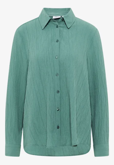 Chemisier structuré jewel green