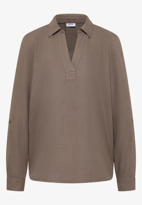 Gemêleerde blouse null
