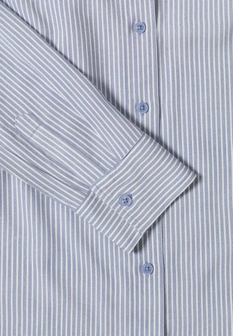 Gestreifte Longblouse blouse blue