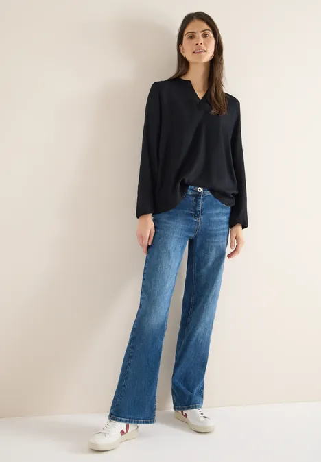 Tunique en couleur unie Black Tunique en couleur unie Black