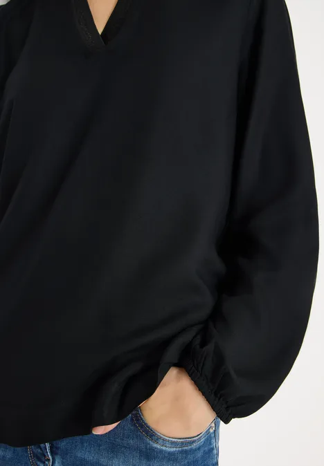 Tunique en couleur unie Black Tunique en couleur unie Black