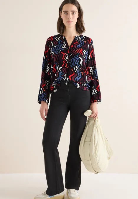 Blouse à motif graphique null