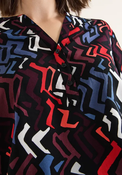 Blouse à motif graphique null