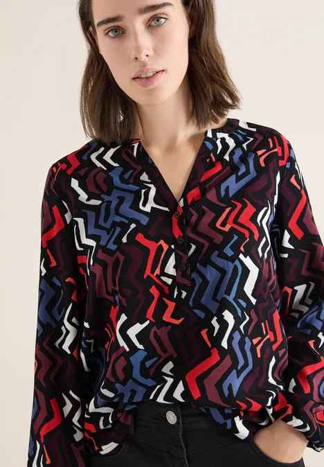 Blouse à motif graphique null
