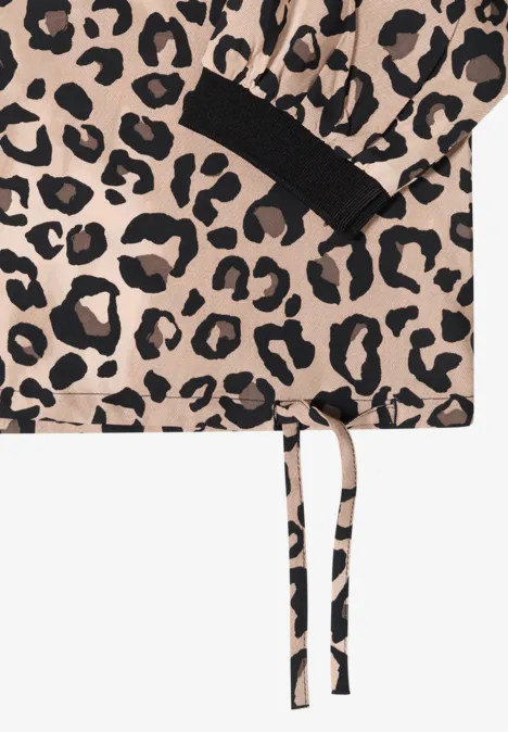 Blouse Leo Split Neck urban taupe