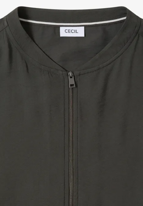 Blouson in Unifarbe raw khaki