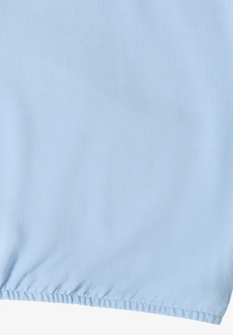 Blouse à manches courtes avec mélange de structures light sky blue