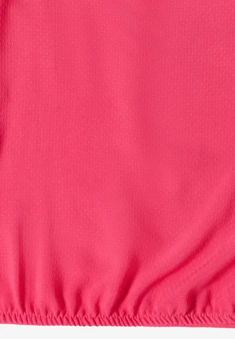 Blouse à manches courtes avec mélange de structures geranium red Blouse à manches courtes avec mélange de structures geranium red