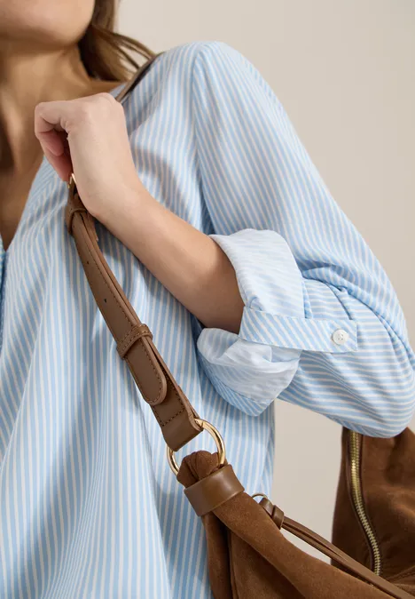 Blouse à rayures blouse blue Blouse à rayures blouse blue