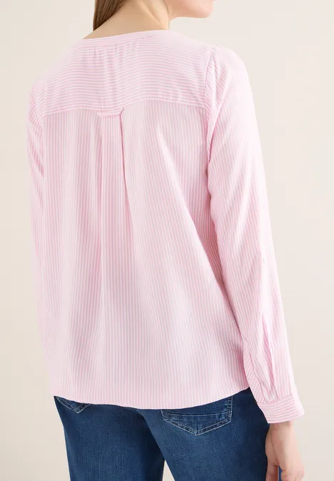 Blouse à rayures light blush rose