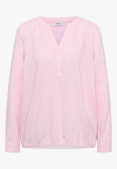 Blouse à rayures light blush rose