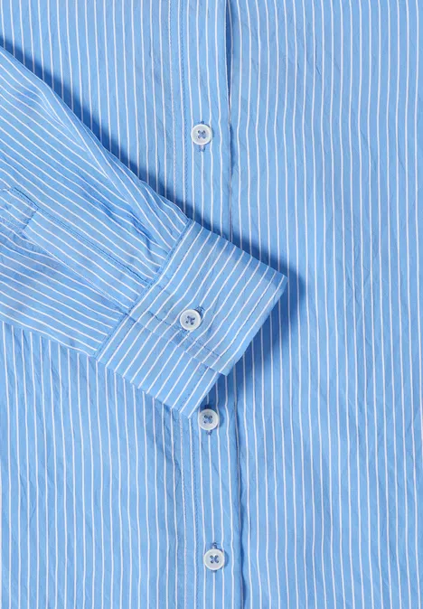 Chemisier à rayures fountain blue