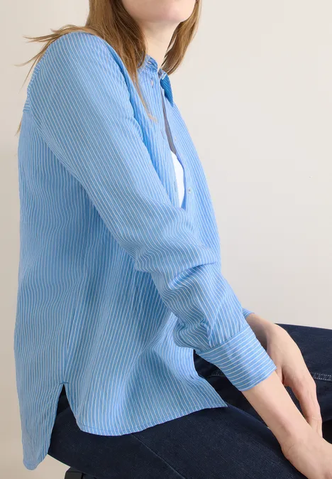 Chemisier à rayures fountain blue