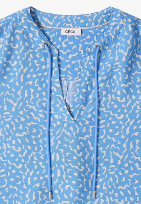 Blouse sportive fountain blue