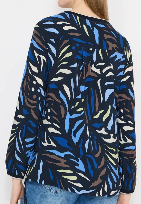 Blouse à motifs universal blue