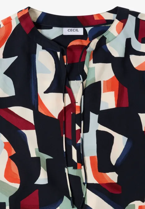 Blouse à motifs universal blue