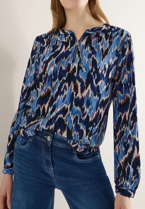 Blouse imprimée cloud blue Blouse imprimée cloud blue