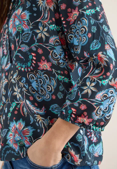 Blouse à motifs universal blue Blouse à motifs universal blue