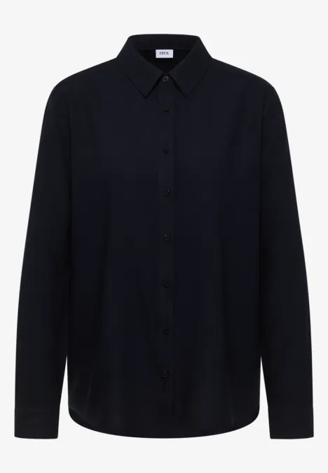 Chemisier en couleur unie universal blue