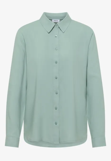 Chemisier en couleur unie mint sea green