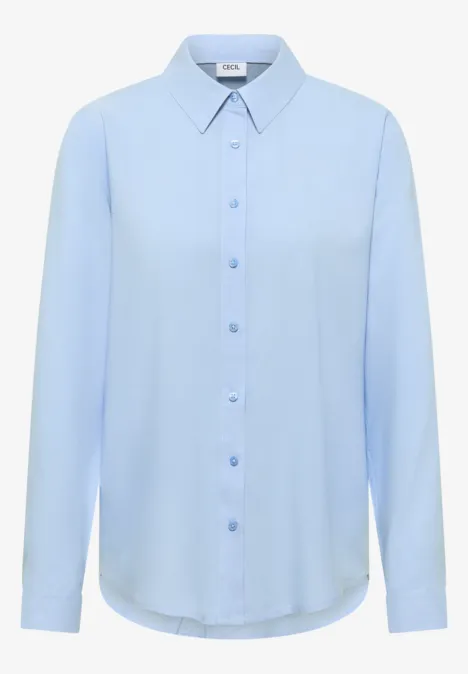Chemisier en couleur unie light sky blue