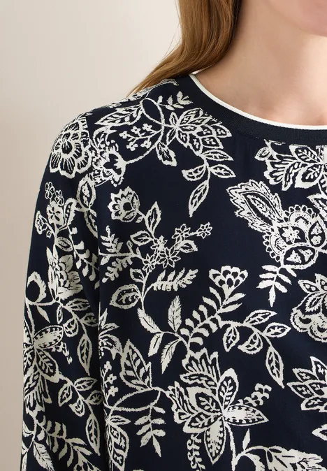 Gemusterte Bluse universal blue Gemusterte Bluse universal blue