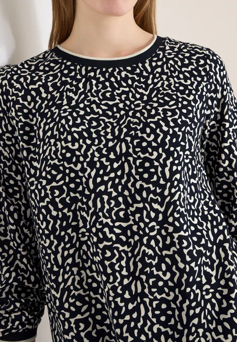 Blouse à motifs universal blue